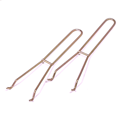 Home Fires Mild Steel Electroplated Grid Lifters - Per Pair - Lifespace