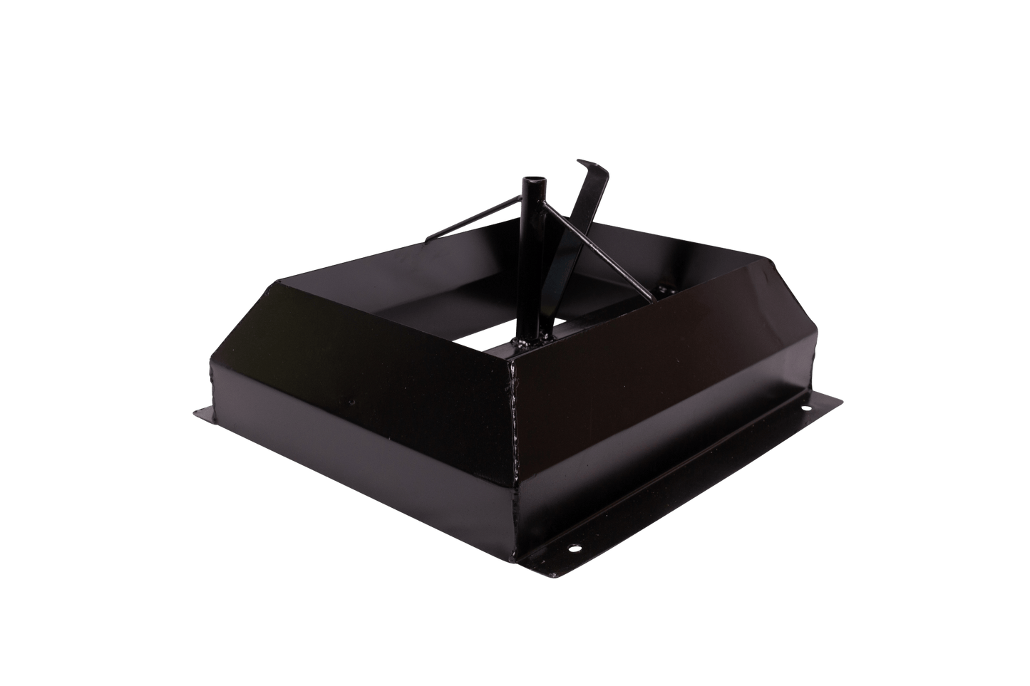 Home Fires Mild Steel Fireplace and Built - in Braai Rotating Cowl Base - Bolt - On - Various Size Options - Lifespace