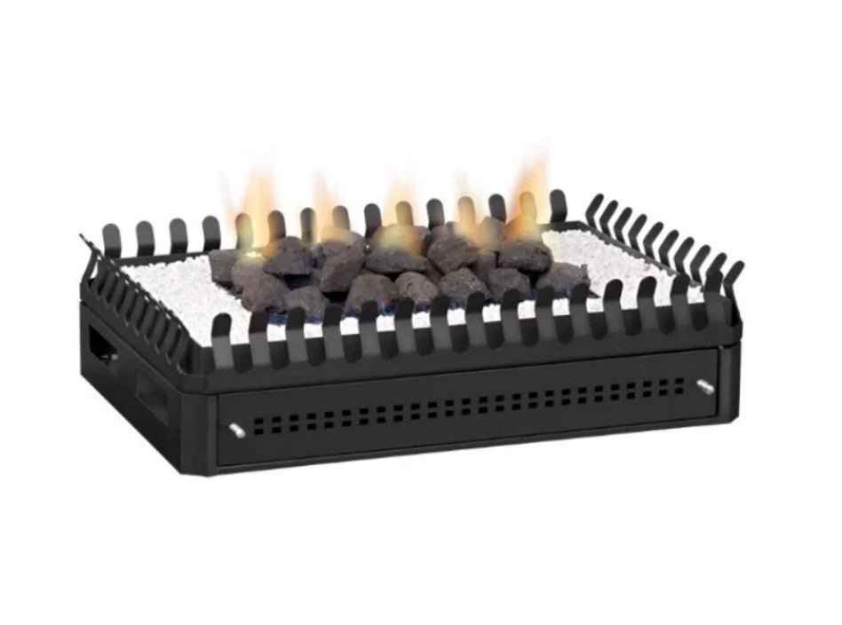 Home Fires Model 940 Double Sided Built - In Vent - Free Gas Fireplace with Stainless Steel Fascia - Lifespace