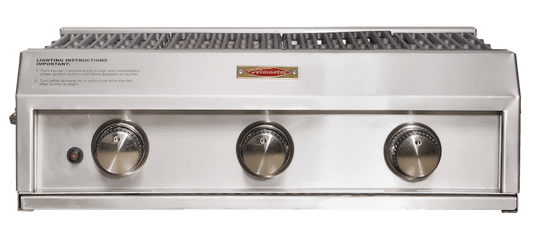 Jetmaster 3 - Burner Shallow 304 Stainless Steel Gas Insert Griller/ Braai - Lifespace