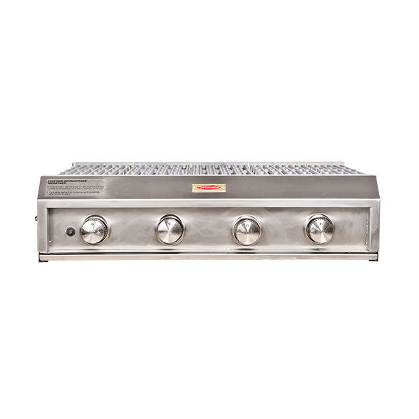 Jetmaster 4 - Burner Shallow 304 Stainless Steel Gas Insert Griller/ Braai - Lifespace