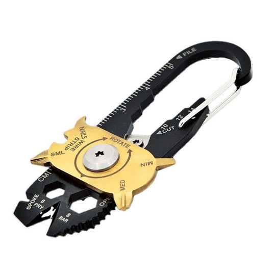Lifespace 20-in-1 Multitool with Carabiner Clip & Keychain - Lifespace