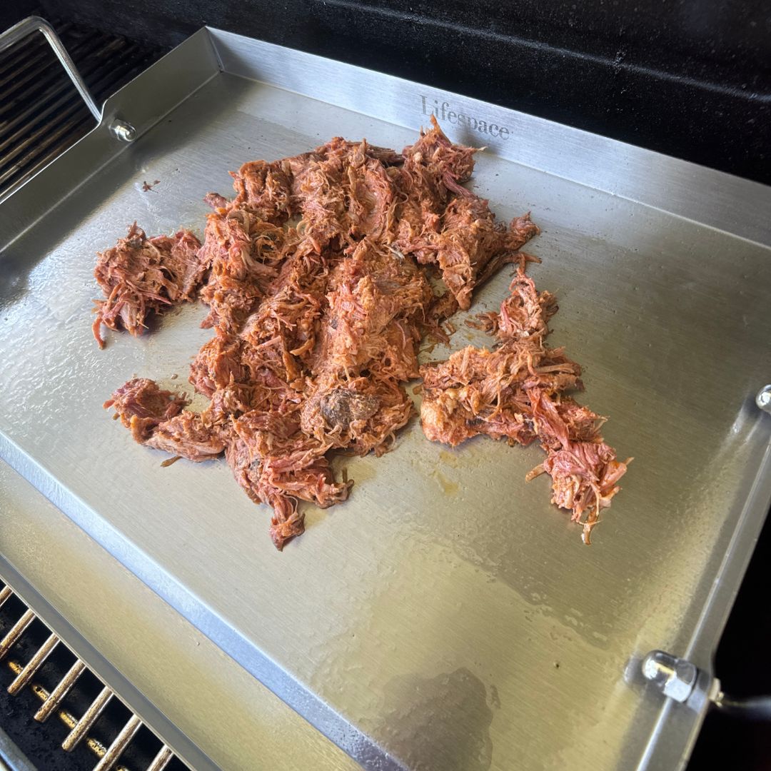 Lifespace 45cm Stainless Steel BBQ Flat Top Griddle - Lifespace