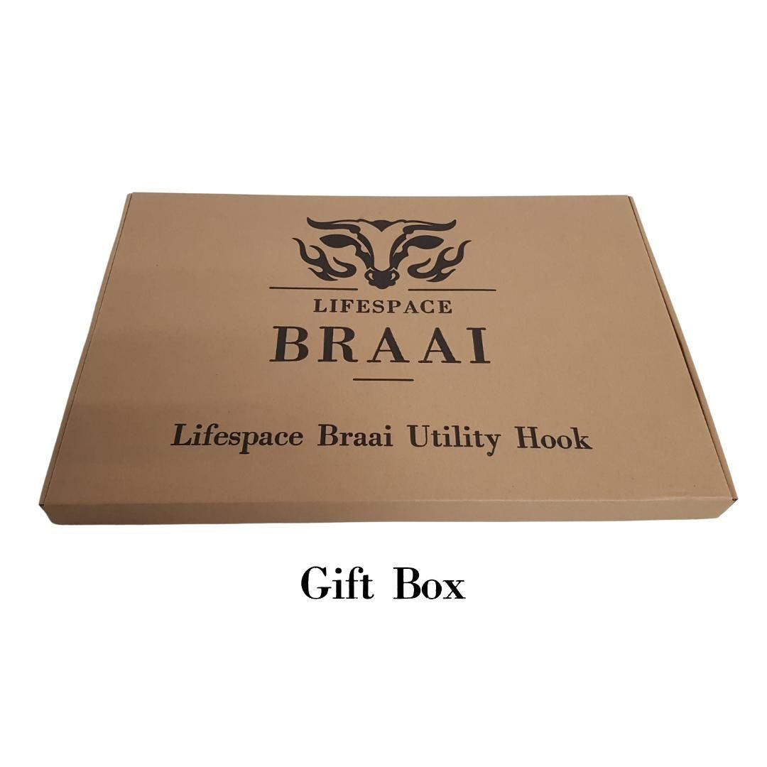 Lifespace "Braai Master Dad" Braai 5 Hook Utility Rack - Lifespace