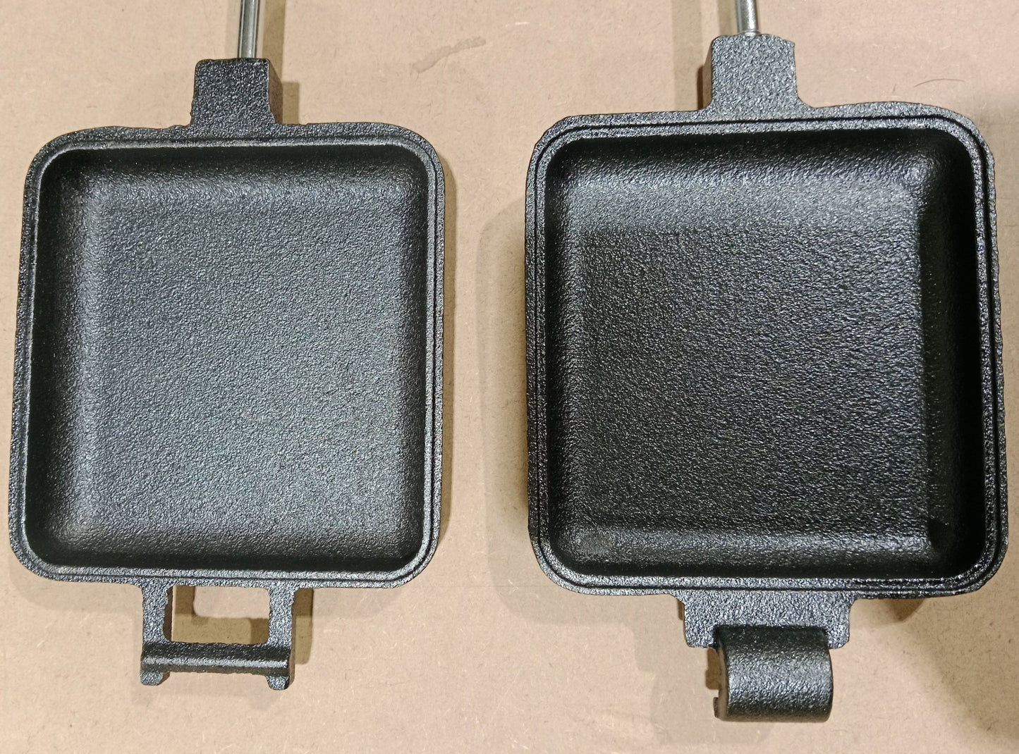 Lifespace Braai / Stove Top Cast Iron Toasted Sandwich & Pie Maker - 2 pack - Lifespace