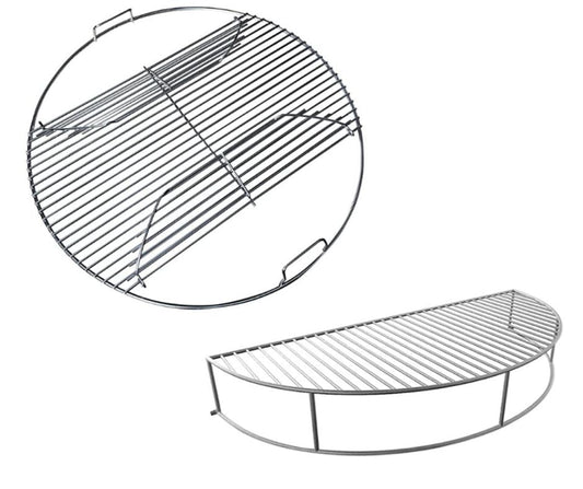 Lifespace "Grill Master" Bundle: Quality Hinged Grid & Upper Deck Grid Extension - Lifespace