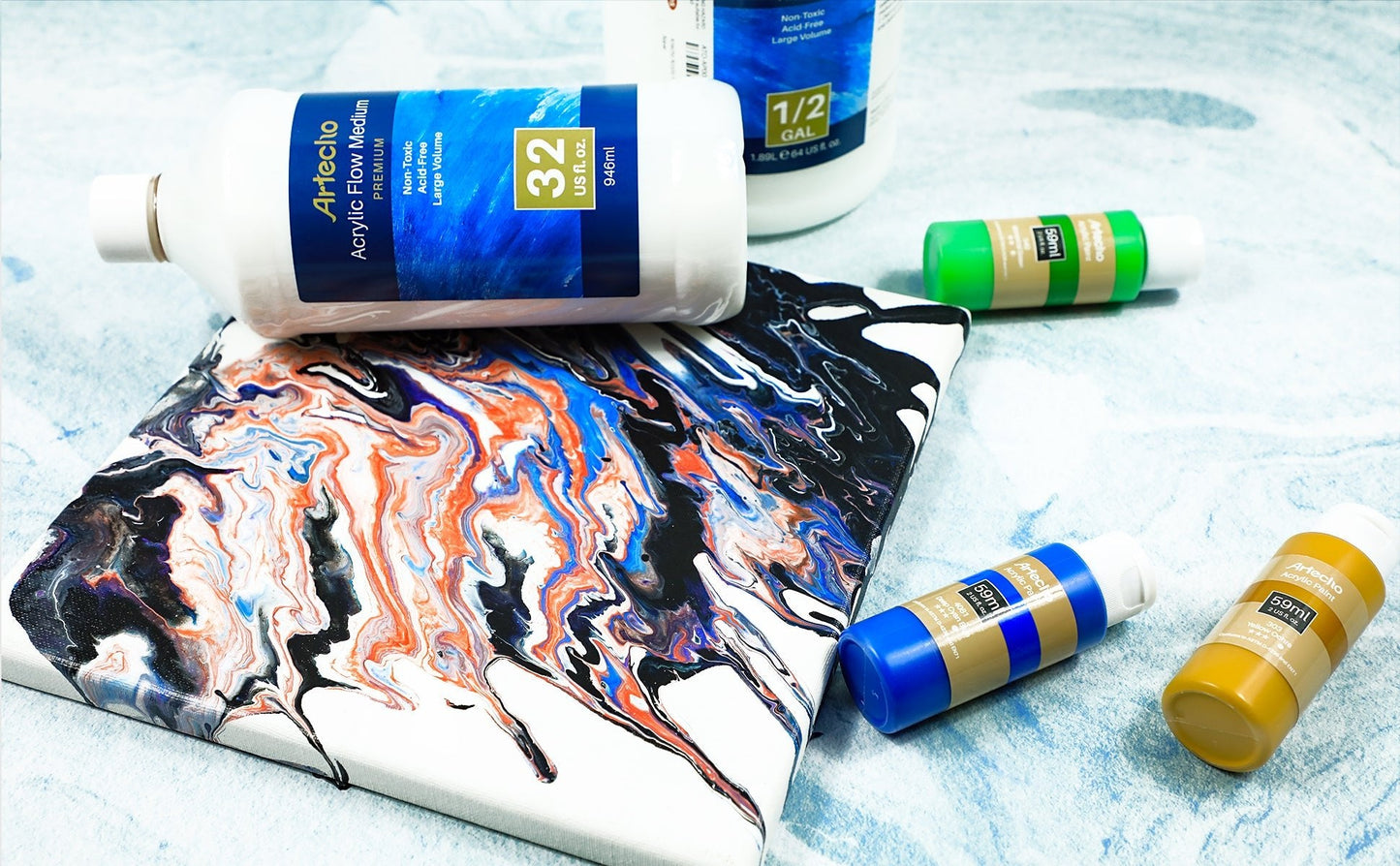 Artecho Acrylic Flow Medium - 1.89L - Lifespace