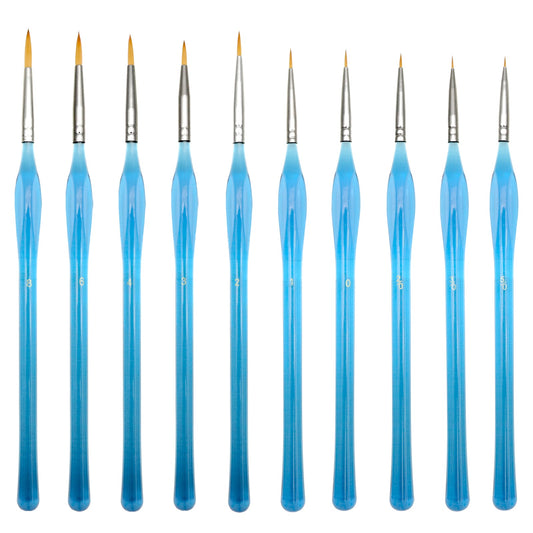 Artecho Artist 10pce Fine Detail Brush Set - Professional - Lifespace