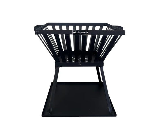 Lifespace Basket Fire Pit Boma with Ash Tray - Lifespace