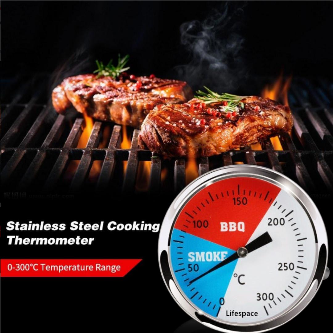 Lifespace BBQ Pizza Braai Replacement Thermometer with Calibration - Lifespace