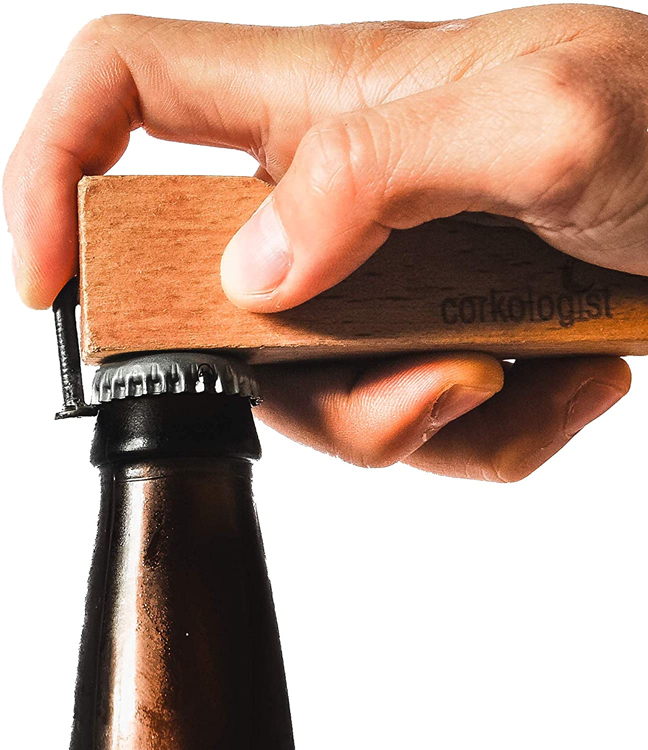 Lifespace Beech Bent Nail Bottle Opener - Lifespace