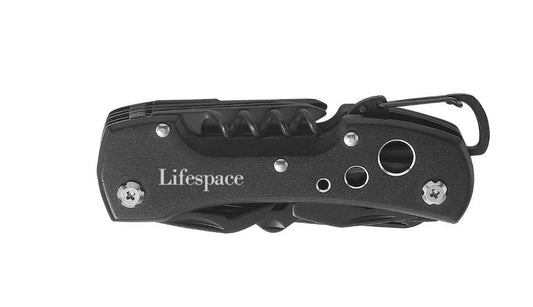Lifespace Camping Fishing Multi Tool Pocket Knife with Scissors - Lifespace