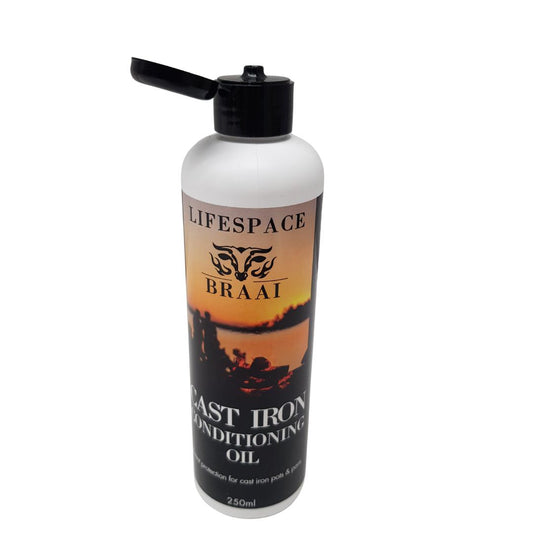 Lifespace Cast Iron Conditioning Oil - 250ml - Lifespace