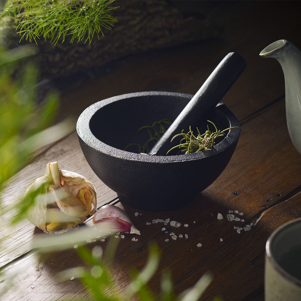 Lifespace Cast Iron Mortar & Pestle - Lifespace