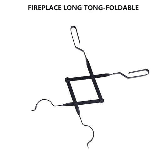 Lifespace Heavy Duty Long Firepit Log Tong - Lifespace