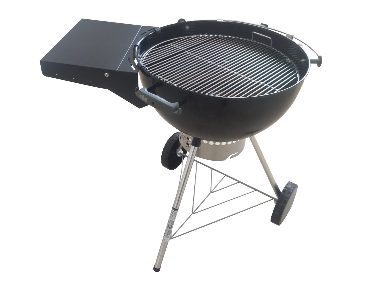 Lifespace Kettle Grill Folding Extension Table with Six Utility Hooks - Lifespace