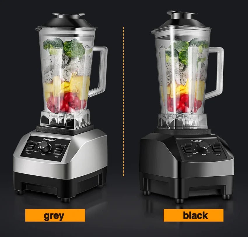Amzchef Commercial Multifunction 1350w Blender - Black or Grey - Lifespace