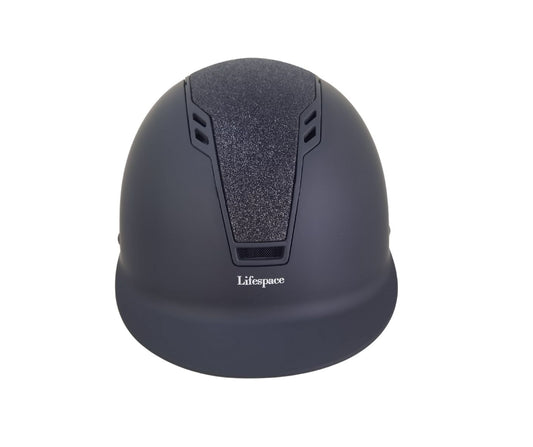 Lifespace Performance Certified Unisex Equestrian Safety Helmet - Matt Black - Lifespace