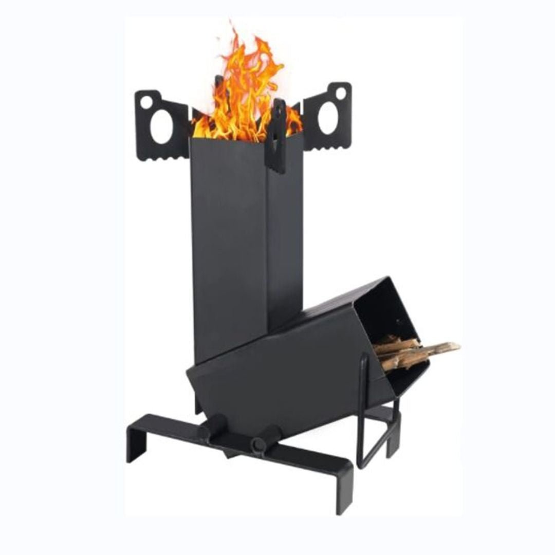 Lifespace Portable Camping Rocket Stove with FREE Storage Bag - Lifespace