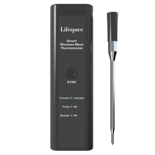 Lifespace Premium Smart Bluetooth Probe Thermometer - 2024 improved model - Lifespace