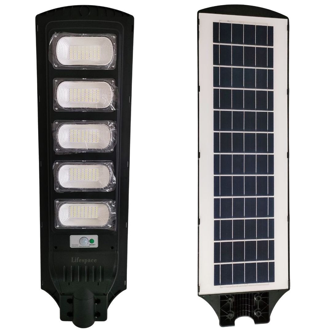 Lifespace Quality Solar Street Light with Mounting Pole - 300 watts - Lifespace