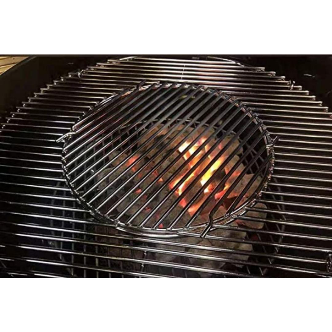 Lifespace Replacement Hinged Kettle Braai Grid With Insert - Lifespace