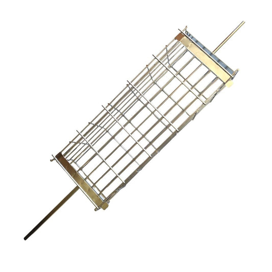 Lifespace Rotisserie Basket - Standard Deep Adjustable - Chrome - Lifespace