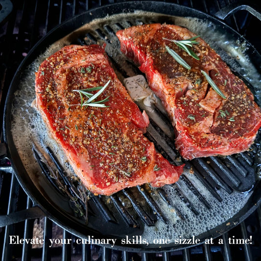 Lifespace Round Griddle Grill Pan - 31cm - Lifespace