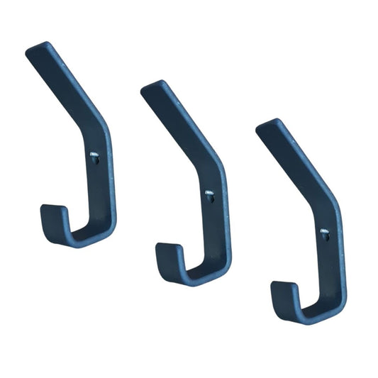 Lifespace Rustic Industrial Utility Single Bar-hook - 3 pack - Lifespace