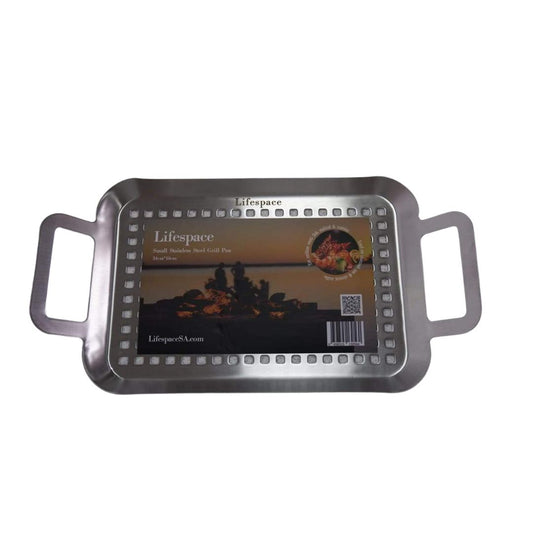 Lifespace Stainless Steel Braai Pan - Small - Lifespace