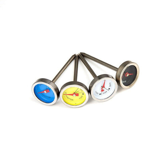 Lifespace Steak Button Thermometers - reusable 4 pack - Lifespace