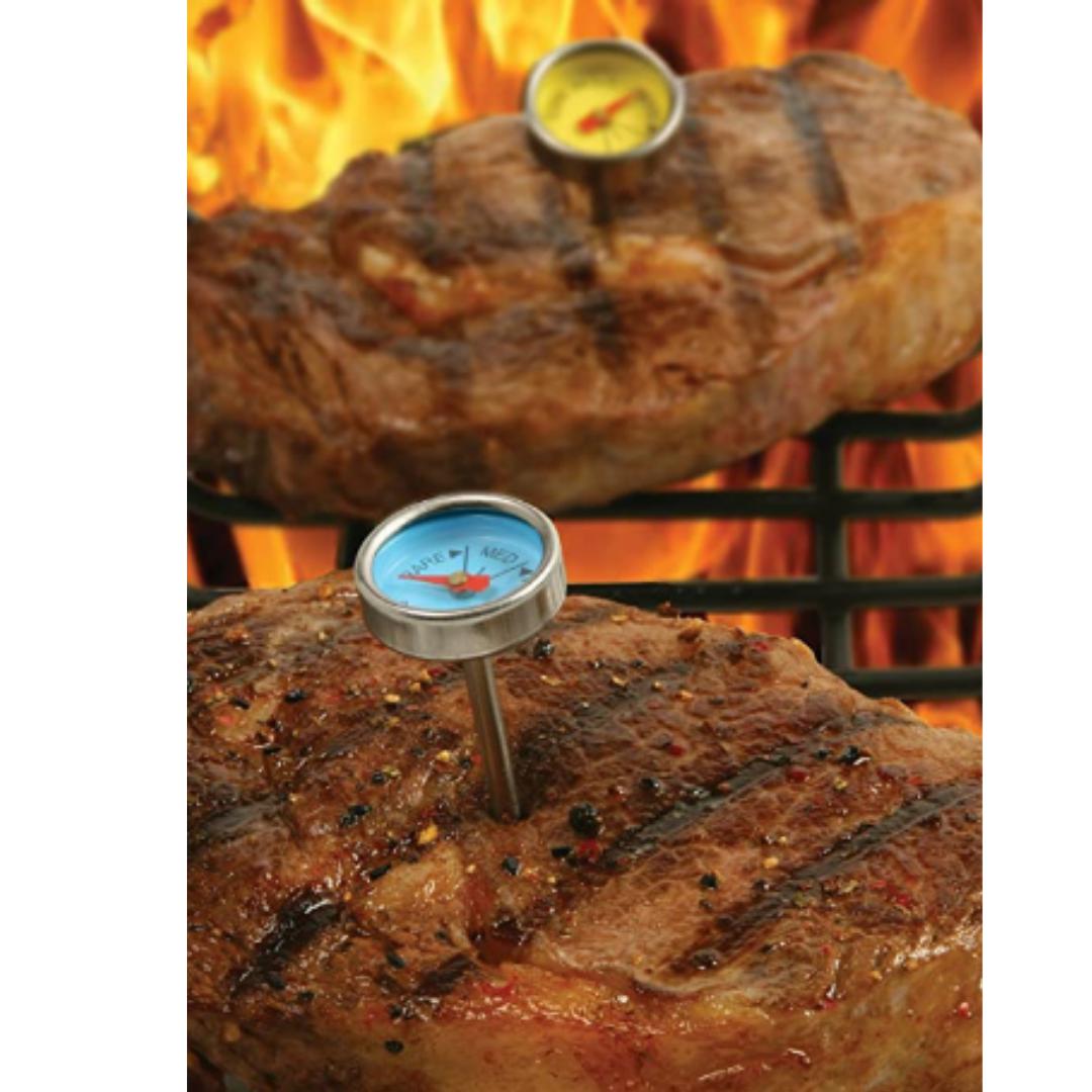 Lifespace Steak Button Thermometers - reusable 4 pack - Lifespace