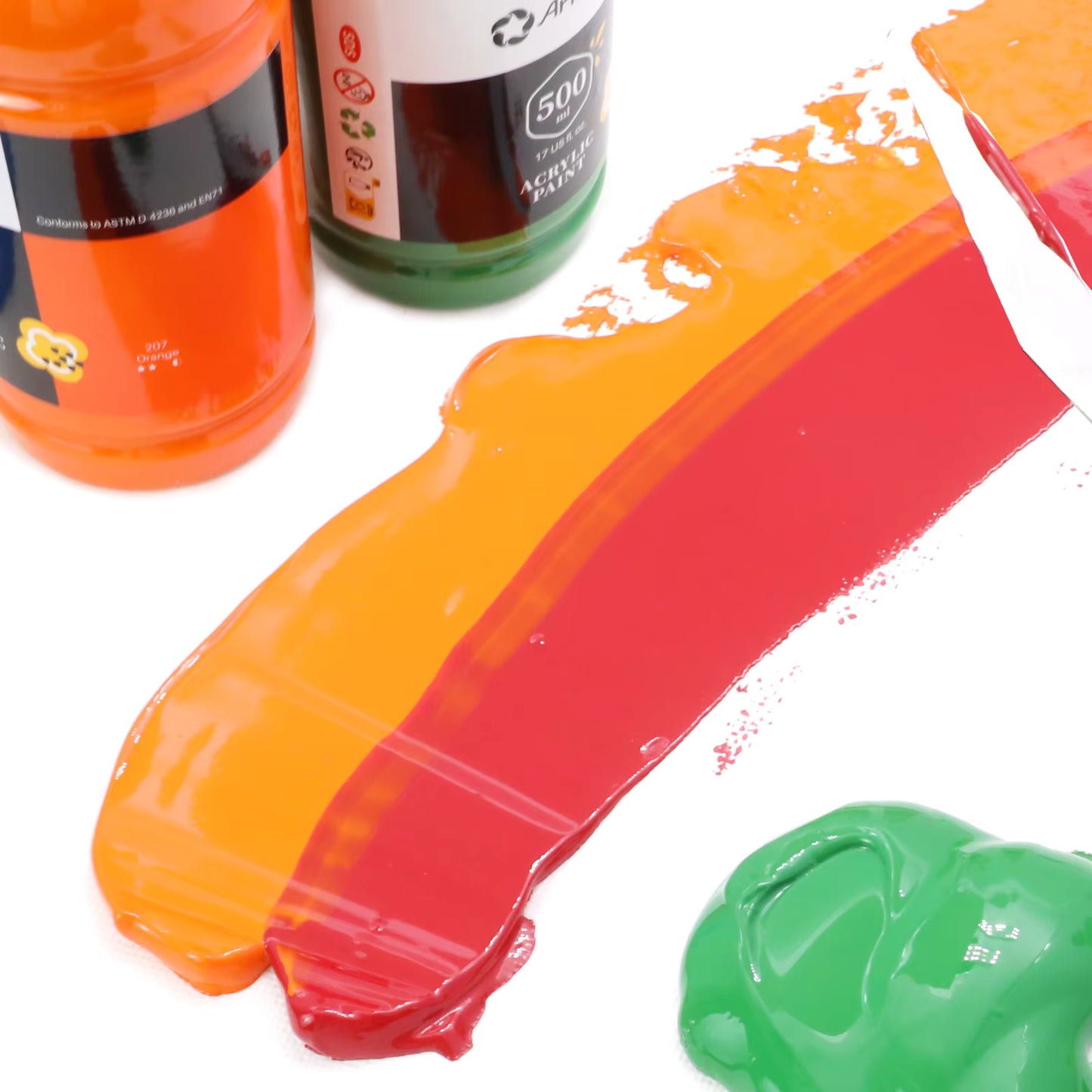 Artecho Acrylic Paint Metallic Silver - 500ml
