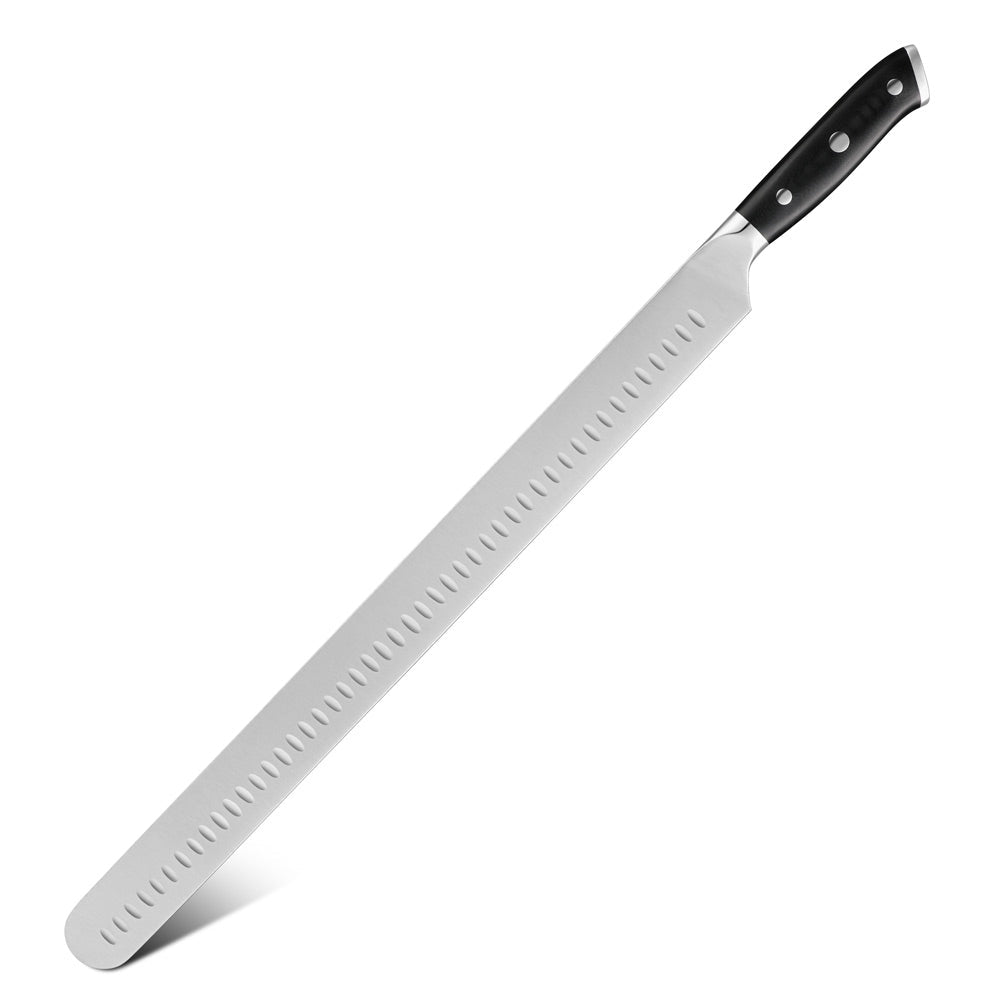 ARRIVING SOON! Lifespace BBQ Ham & Brisket Carving Knife - 455mm (18 Inch) Stainless Steel Blade - Lifespace