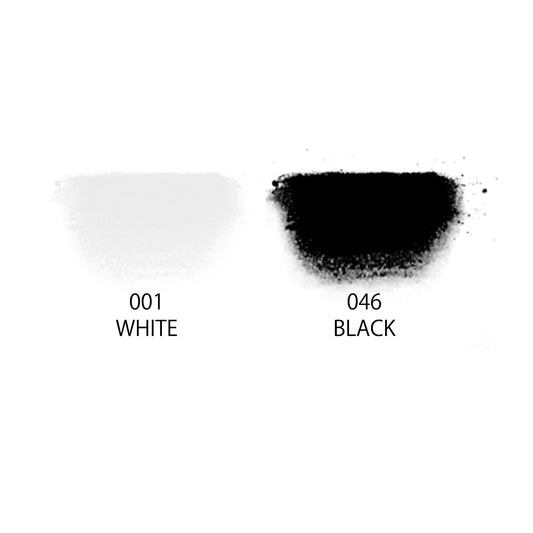 Artecho 12pc Soft Pastel Professional Range - 6 x Black & 6 x White - Lifespace