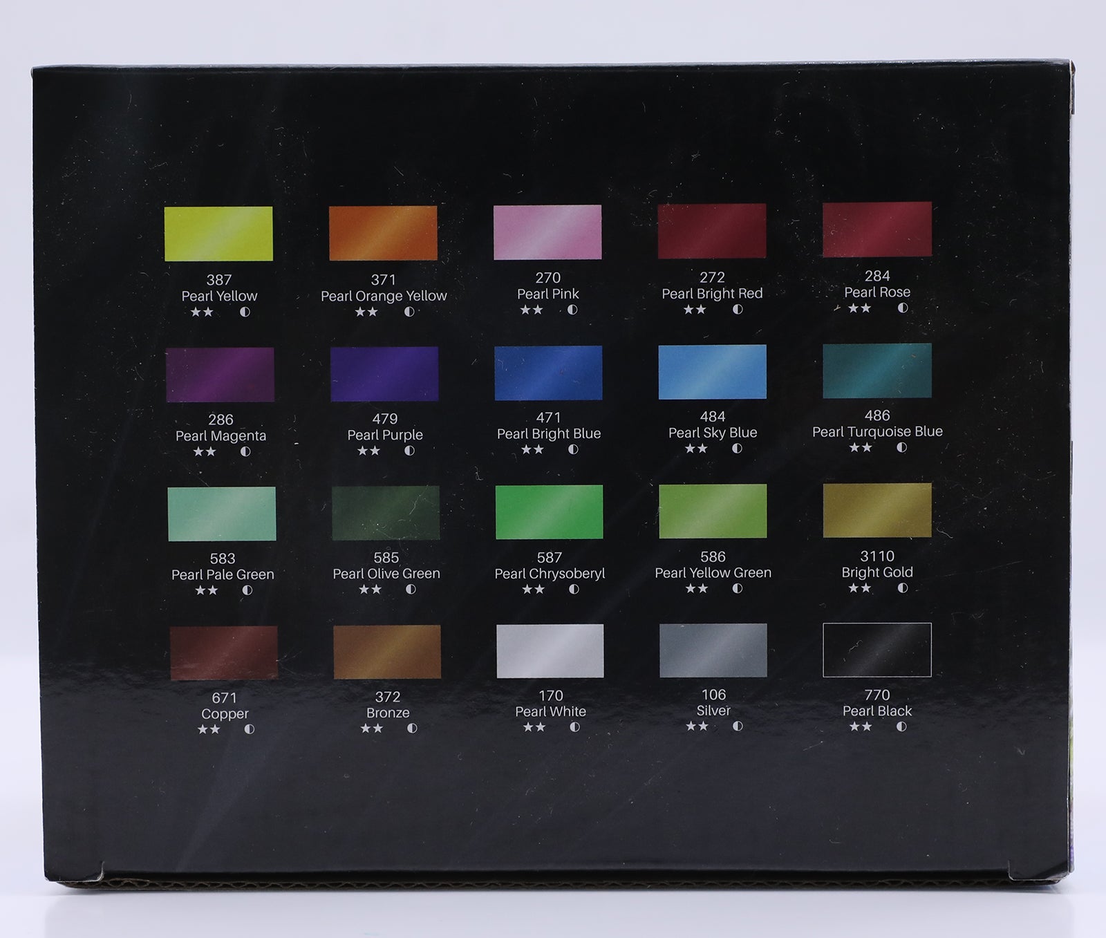 Artecho 20 Metallic Colours Acrylic Paint Set & 10pc Paint Brush Set - 59ml Bottles - Lifespace