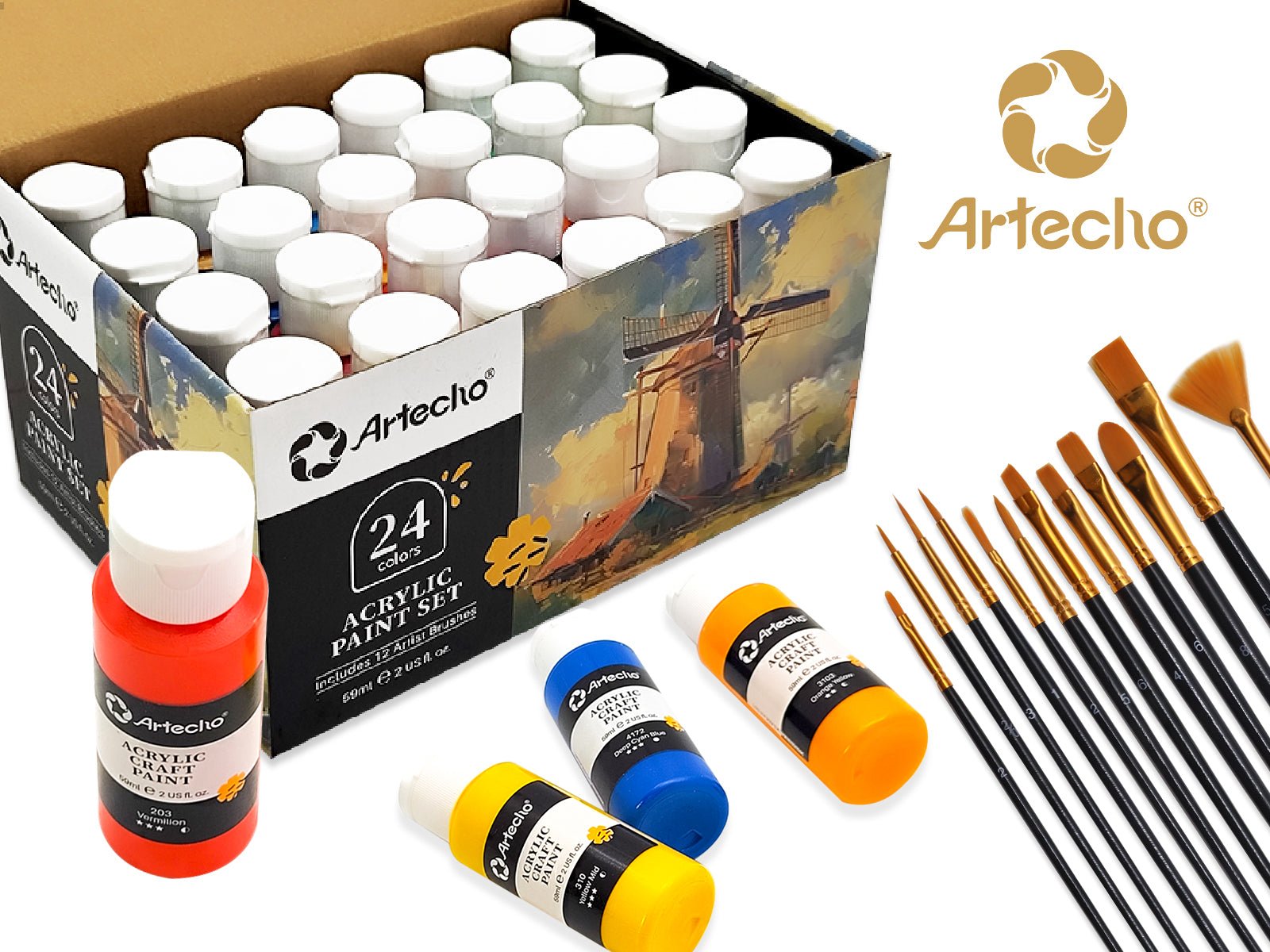 Artex Paint Set Artecho Art Supplies – Lifespace