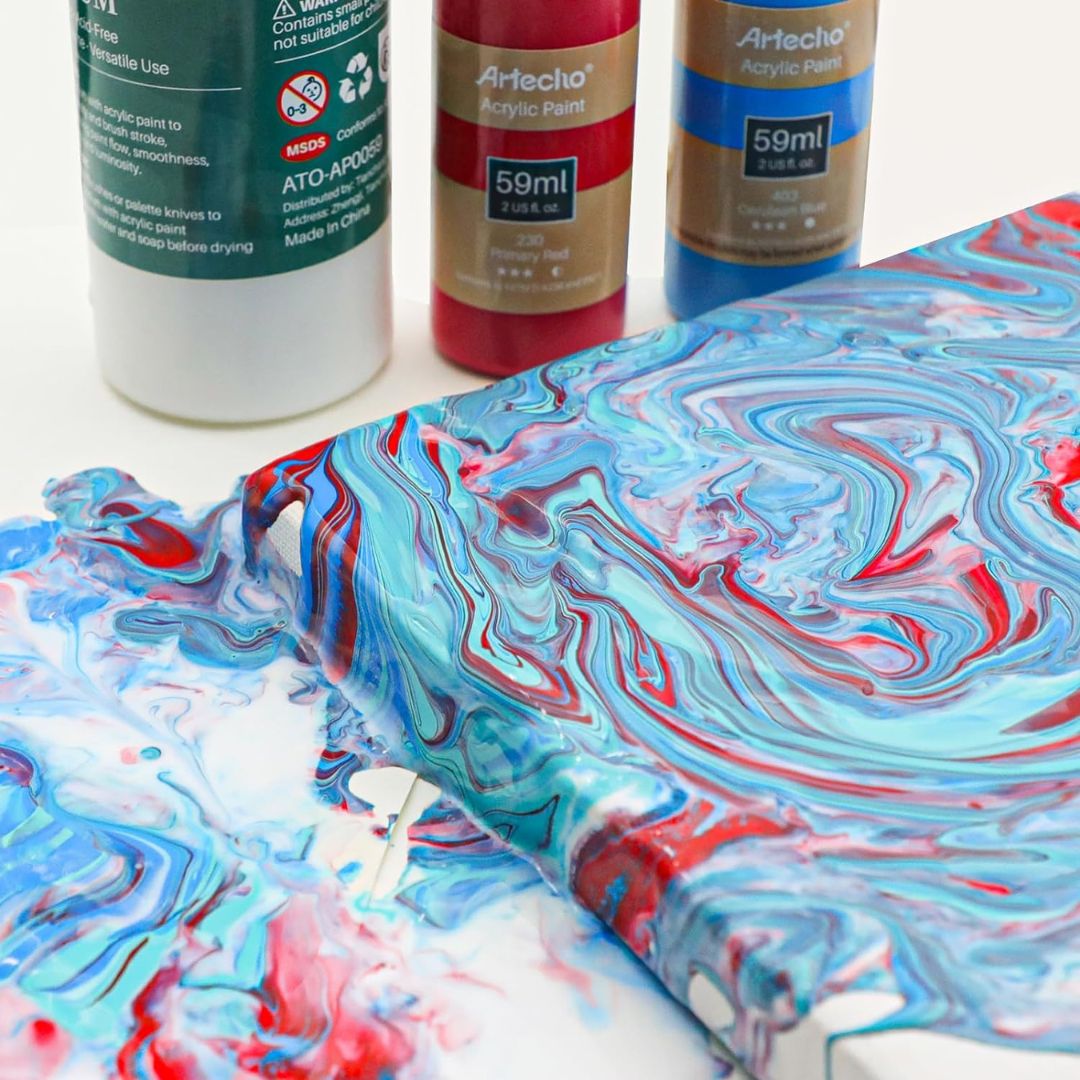 Artecho Acrylic Flow Medium - 236ml (3-Pack) - Lifespace