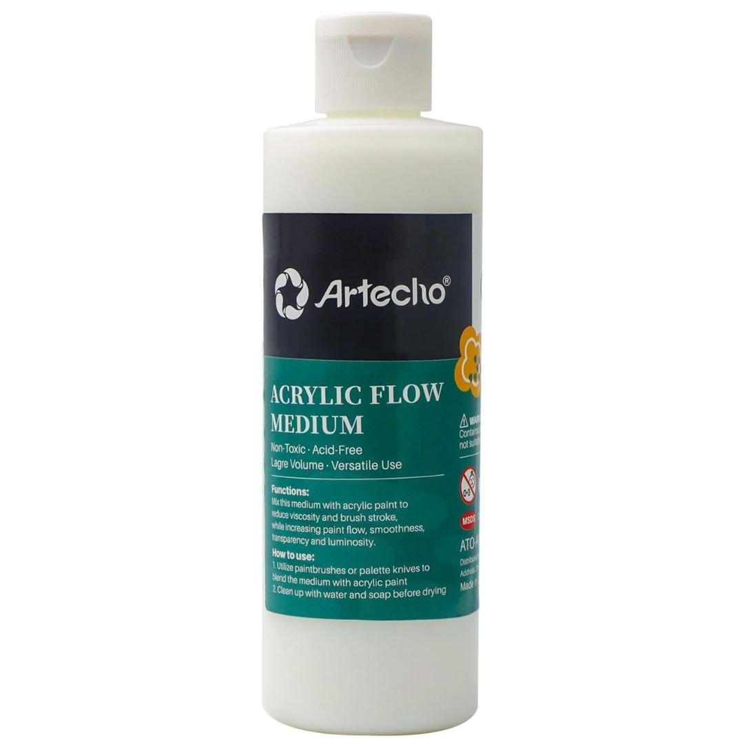 Artecho Acrylic Flow Medium - 236ml (3-Pack) - Lifespace