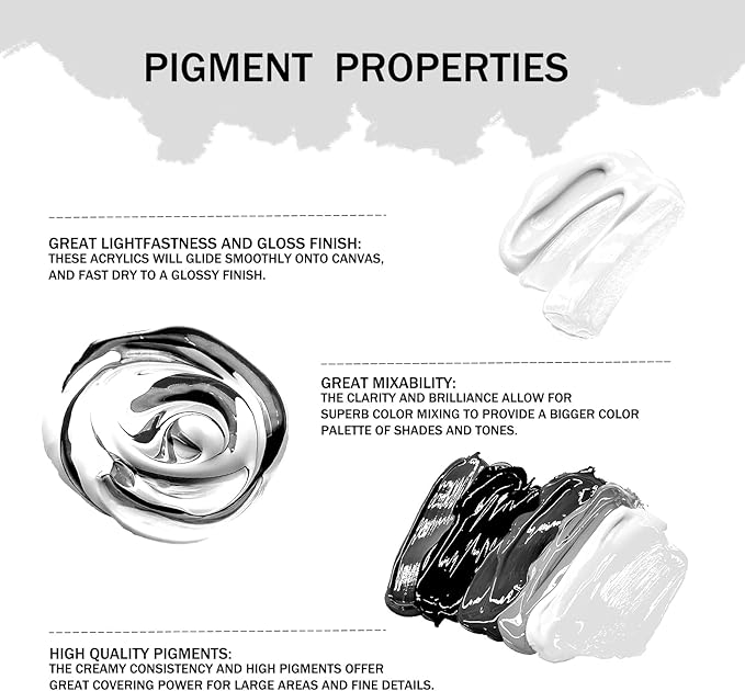 Artecho Acrylic Metallic Paint Pearl White - 500ml - Lifespace