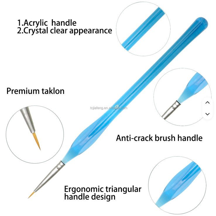 Artecho Artist 10pce Fine Detail Brush Set - Professional - Lifespace