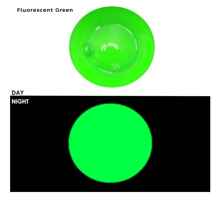 Artecho Florescent Green Acrylic Neon Glow-In-The-Dark Paint - 500ml - Lifespace