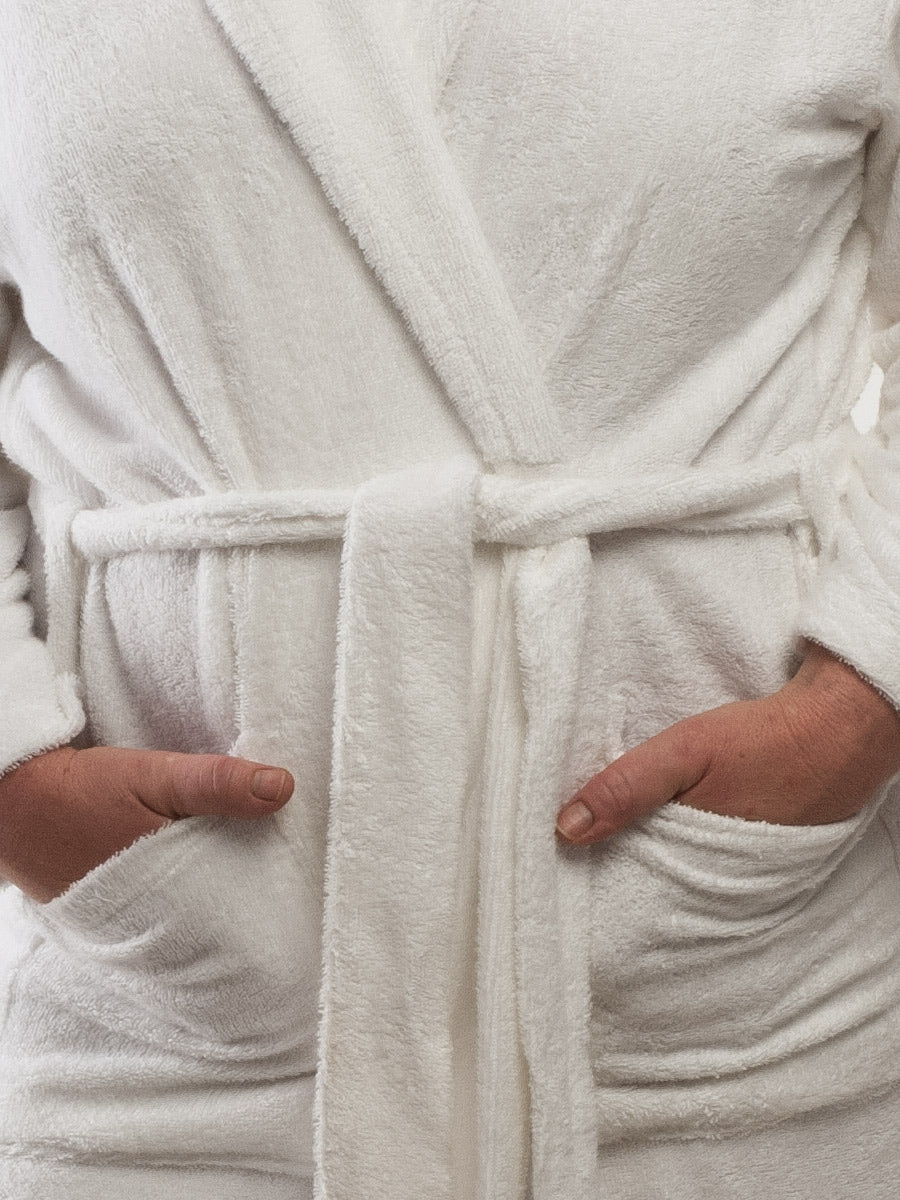 Club Classique 400gsm Super - Soft Bamboo Fabric Bathrobes - Various Sizes and Colours - Lifespace