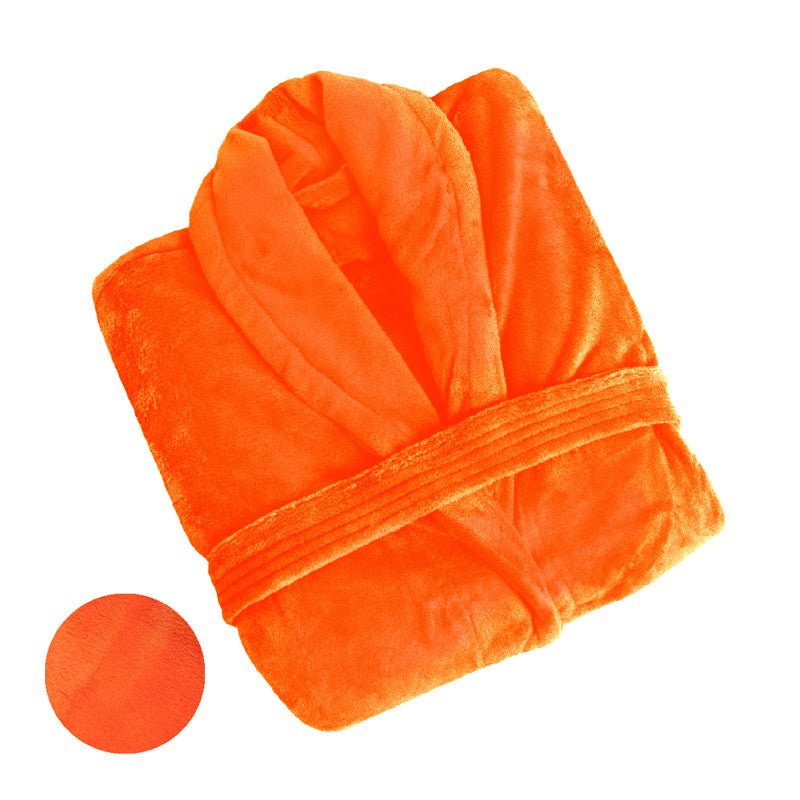 Club Classique Coral Fleece Collared Bathrobes - Various colours & Sizes - Lifespace