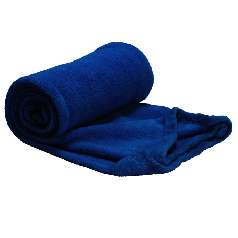 Club Classique Hemmed Coral Fleece Blanket Collection - Various Sizes and Colours - Lifespace