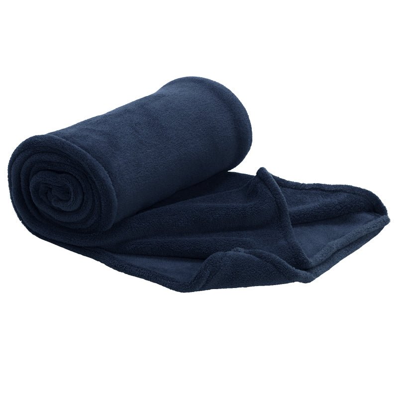 Club Classique Hemmed Coral Fleece Blanket Collection - Various Sizes and Colours - Lifespace