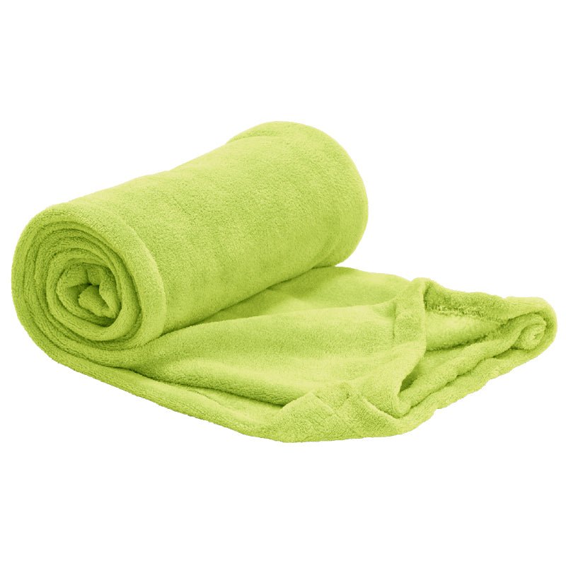 Club Classique Hemmed Coral Fleece Blanket Collection - Various Sizes and Colours - Lifespace