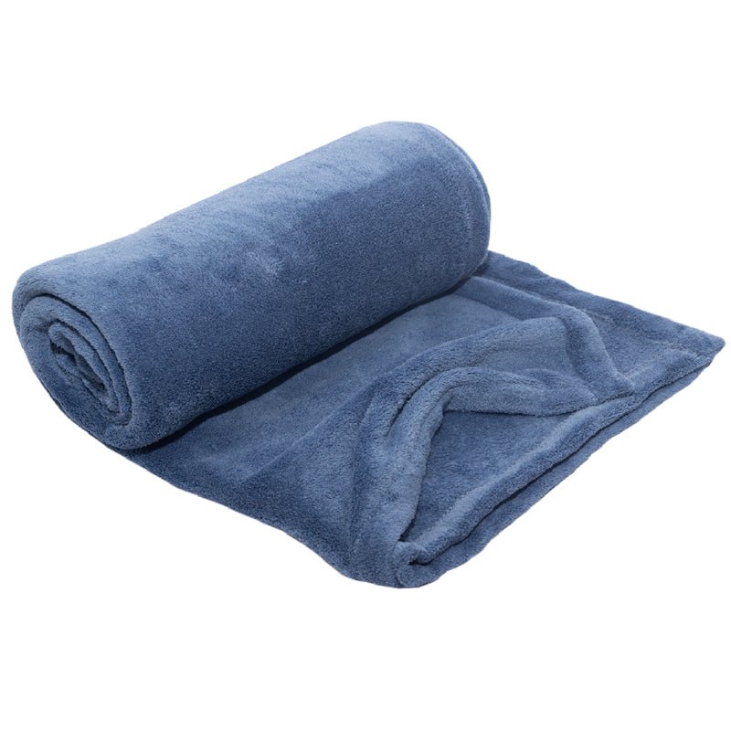 Club Classique Hemmed Coral Fleece Blanket Collection - Various Sizes and Colours - Lifespace