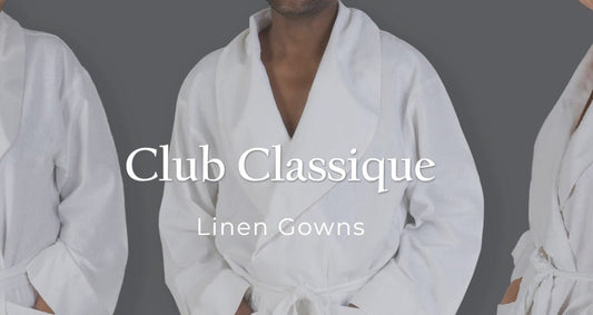 Club Classique Luxurious Cream - Linen Gown Collection - Various Sizes - Lifespace