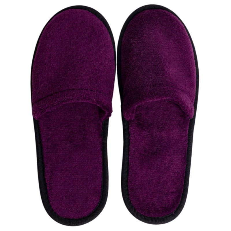 Club Classique Salon and Spa Style Closed - Toe Economy Slipper Collection - Various Sizes and Colours - Lifespace